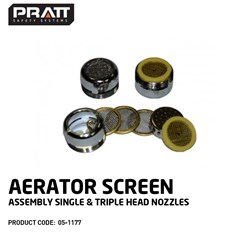 Aerator Screen Assembly  Single & Triple Head Nozzles