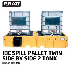 DOUBLE IBC SPILL CONTAINMENT