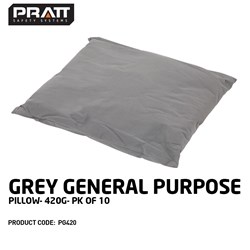 Grey General Purpose Pillow - 420g