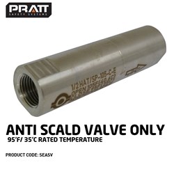 Anti Scald Valve Only 95'F/ 35'C Rated Temperature
