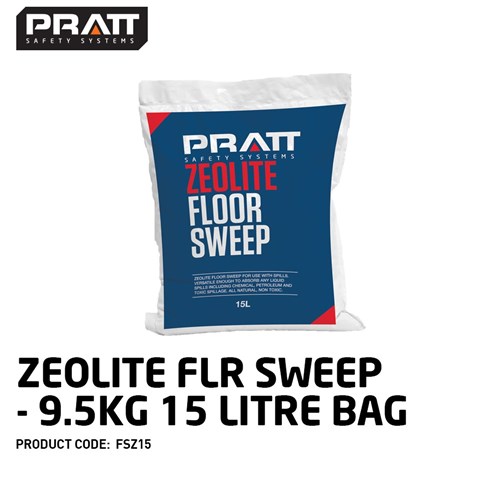 PRATT Zeolite Floor Sweep - 9.5kg15 Litre Bag