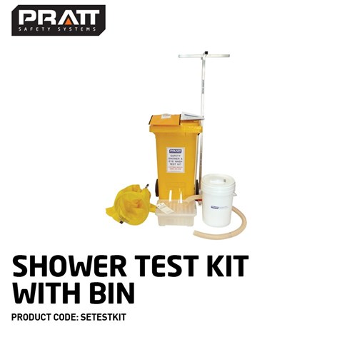 Shower Test Kit With Bin